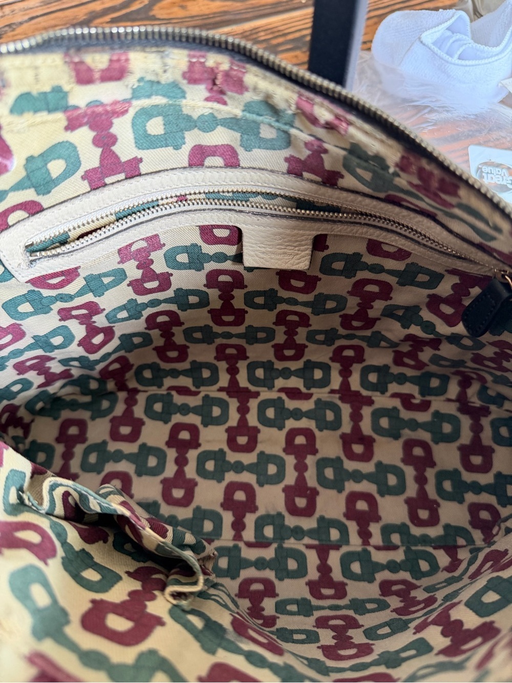 Gucci Guccissima Leather w/ Crystal Rhinestone Bag Custom One-of-a-Kind Piece - Picture 13 of 17